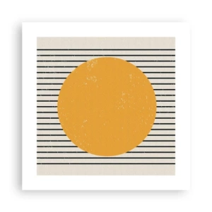 Póster - El poder de la sencillez - 40x40 cm