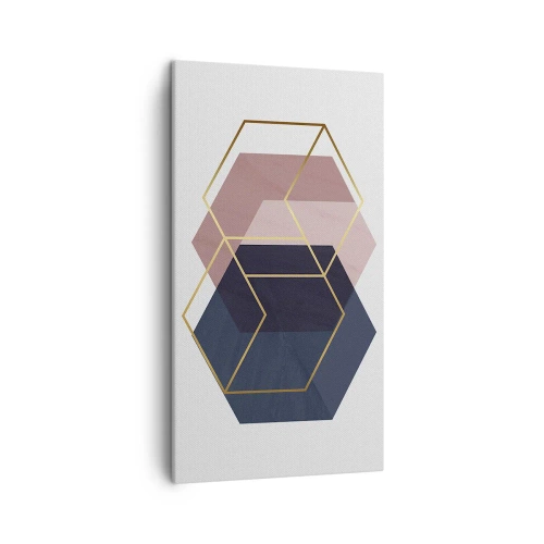 Cuadro sobre lienzo - Impresión de Imagen - El poder de la sencillez - 45x80 cm