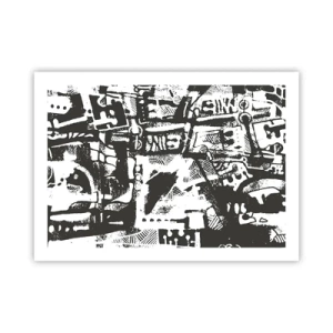 Póster - ¿Orden o caos? - 70x50 cm