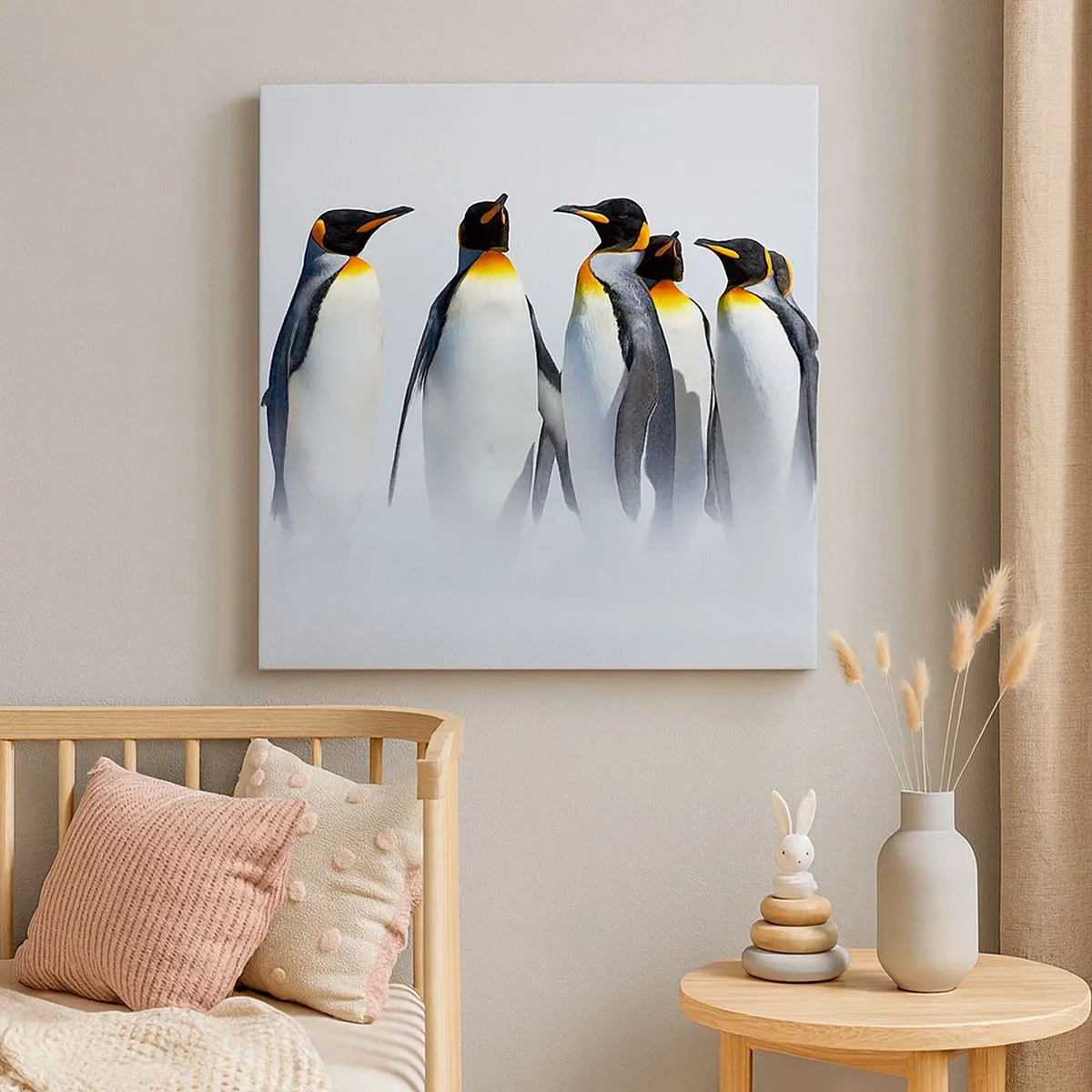 Cuadro sobre lienzo - Impresión de Imagen - Reunión en traje de noche - 30x30 cm