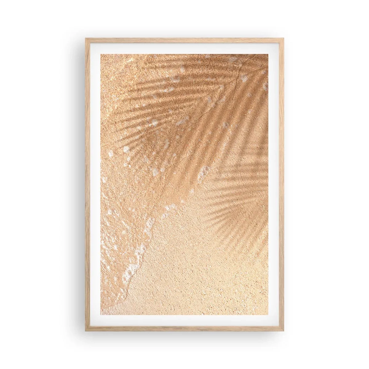 Póster en marco roble claro - La sombra de un verano caluroso - 61x91 cm