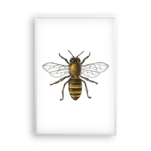 Póster en marco blanco - Bondad natural - 61x91 cm