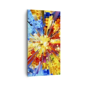 Cuadro sobre lienzo - Impresión de Imagen - In medias res - 55x100 cm