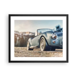 Póster en marco negro - Porque el estilo importa - 50x40 cm