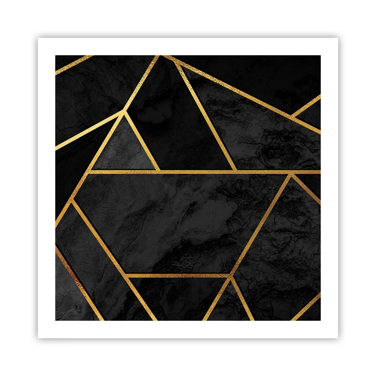 Póster - Oscuridad y brillo - 60x60 cm