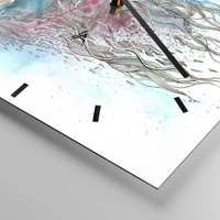 Esfera sin numeración, con rayas