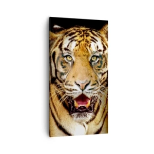 Cuadro sobre lienzo - Impresión de Imagen - Salvaje de corazón - 55x100 cm