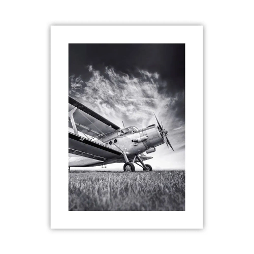 Póster - El vagamundo alado - 30x40 cm