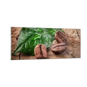 Cuadro sobre vidrio - Impresiones sobre Vidrio - El auténtico y negro - 100x40 cm
