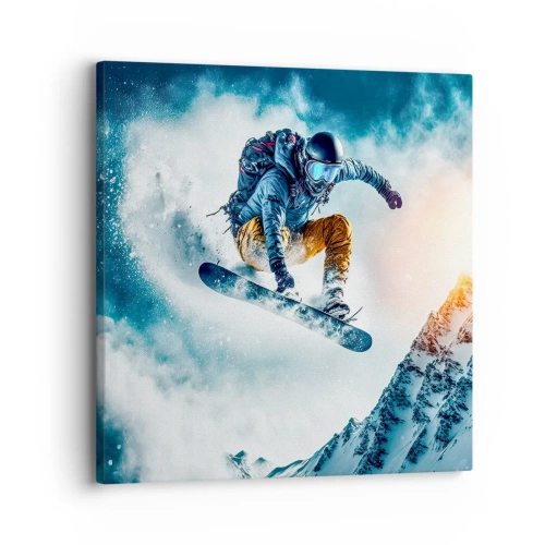 Cuadro sobre lienzo - Impresión de Imagen - Emociones extremas - 30x30 cm
