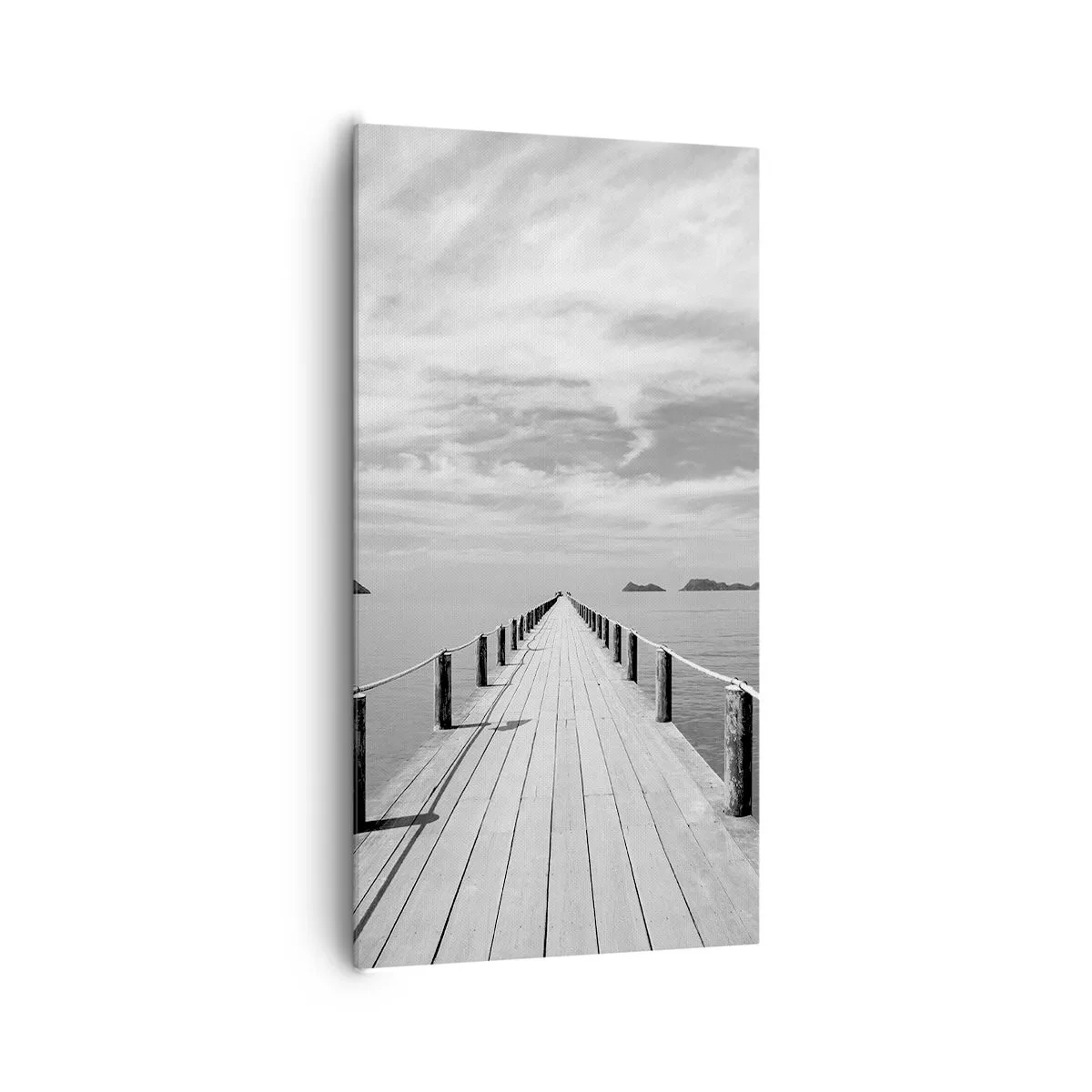 Cuadro sobre lienzo - Impresión de Imagen - Hora de viajar - 65x120 cm