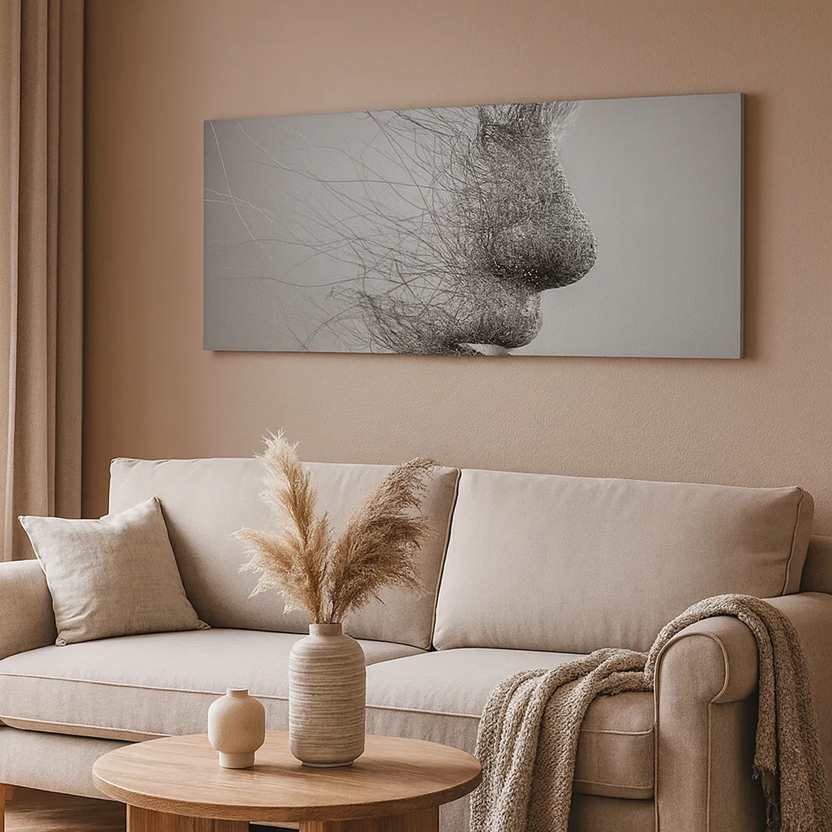 Cuadro sobre lienzo - Impresión de Imagen - Espíritu del viento - 30x30 cm