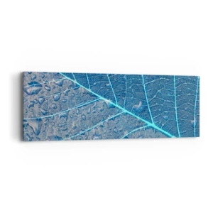 Cuadro sobre lienzo - Impresión de Imagen - Vida en el azul - 90x30 cm
