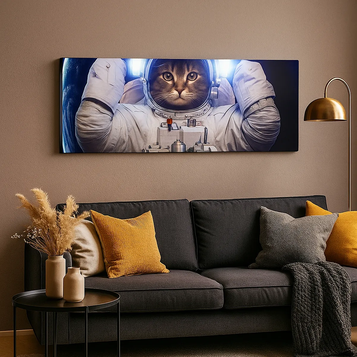 Cuadro sobre lienzo - Impresión de Imagen - Houston, tienes un problema. - 30x30 cm