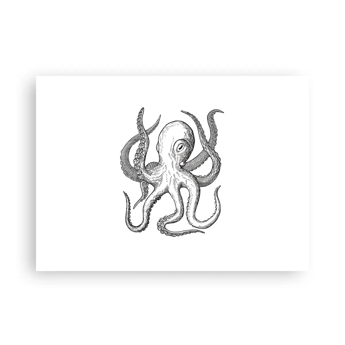 Póster - Bailando con olas - 70x50 cm