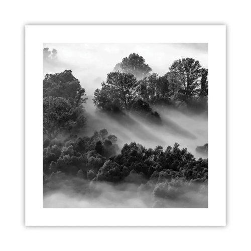 Póster - Levantarse del sueño - 40x40 cm