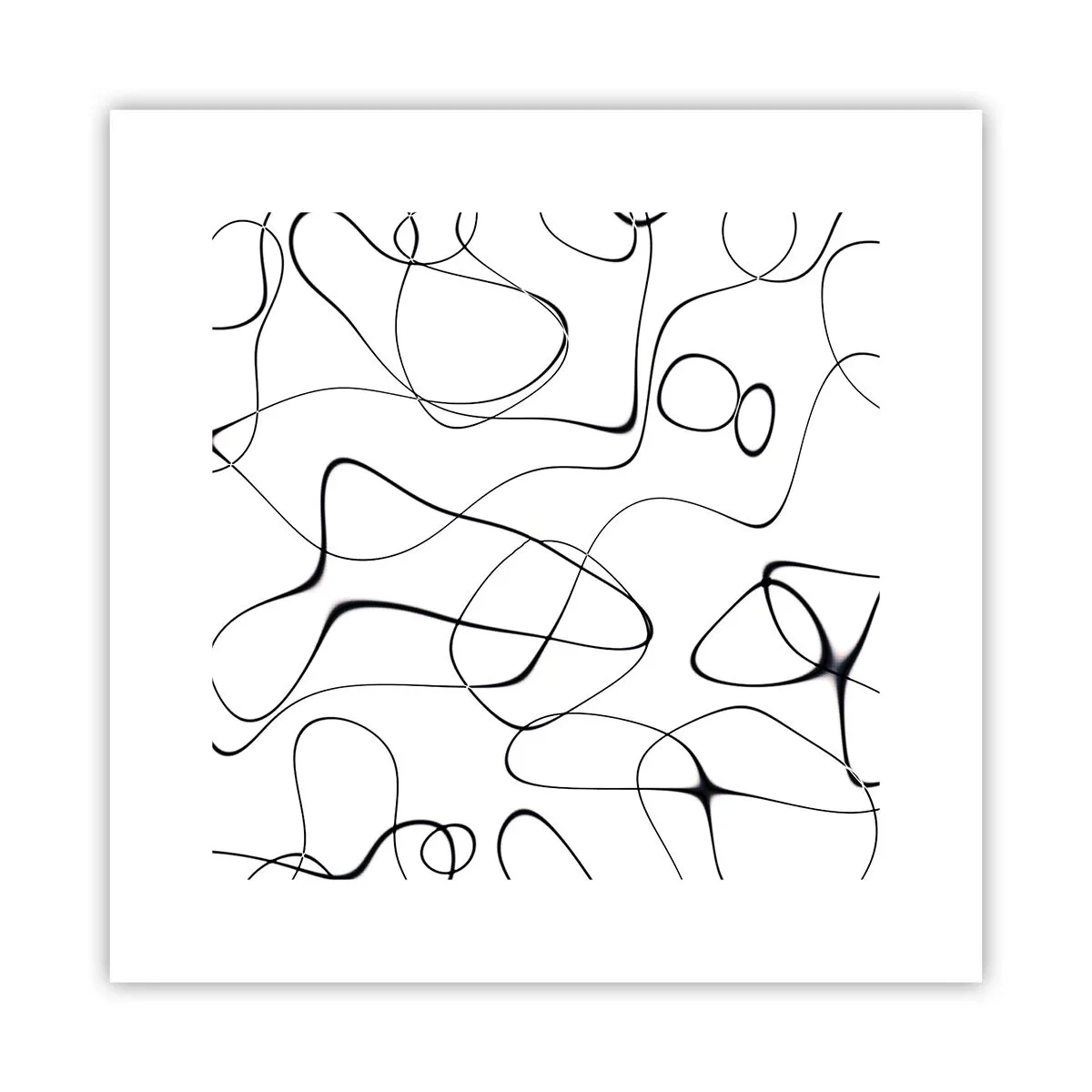 Póster - Los caminos de la vida, las vicisitudes del destino - 30x30 cm