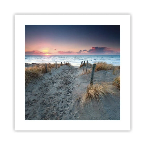 Póster - Se derramó un arco iris de luminosidad.... - 40x40 cm