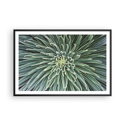 Póster en marco negro - El nacimiento de una estrella - 91x61 cm