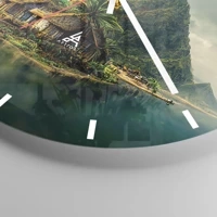 Esfera sin numeración, con rayas