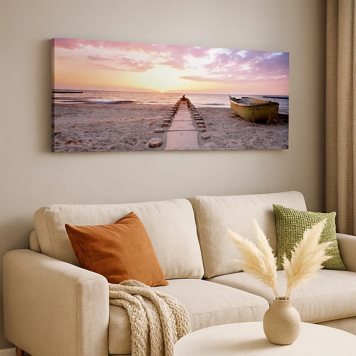 Cuadro sobre lienzo - Impresión de Imagen - Un momento de profunda experiencia - 30x30 cm