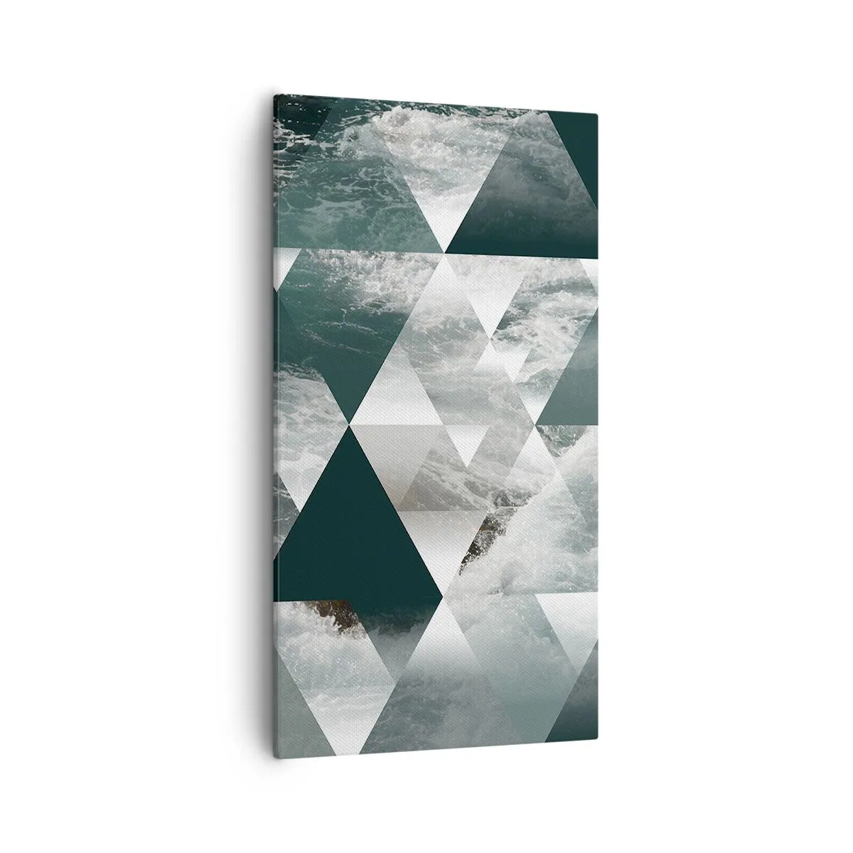 Cuadro sobre lienzo - Impresión de Imagen - Una perspectiva de cristal - 55x100 cm