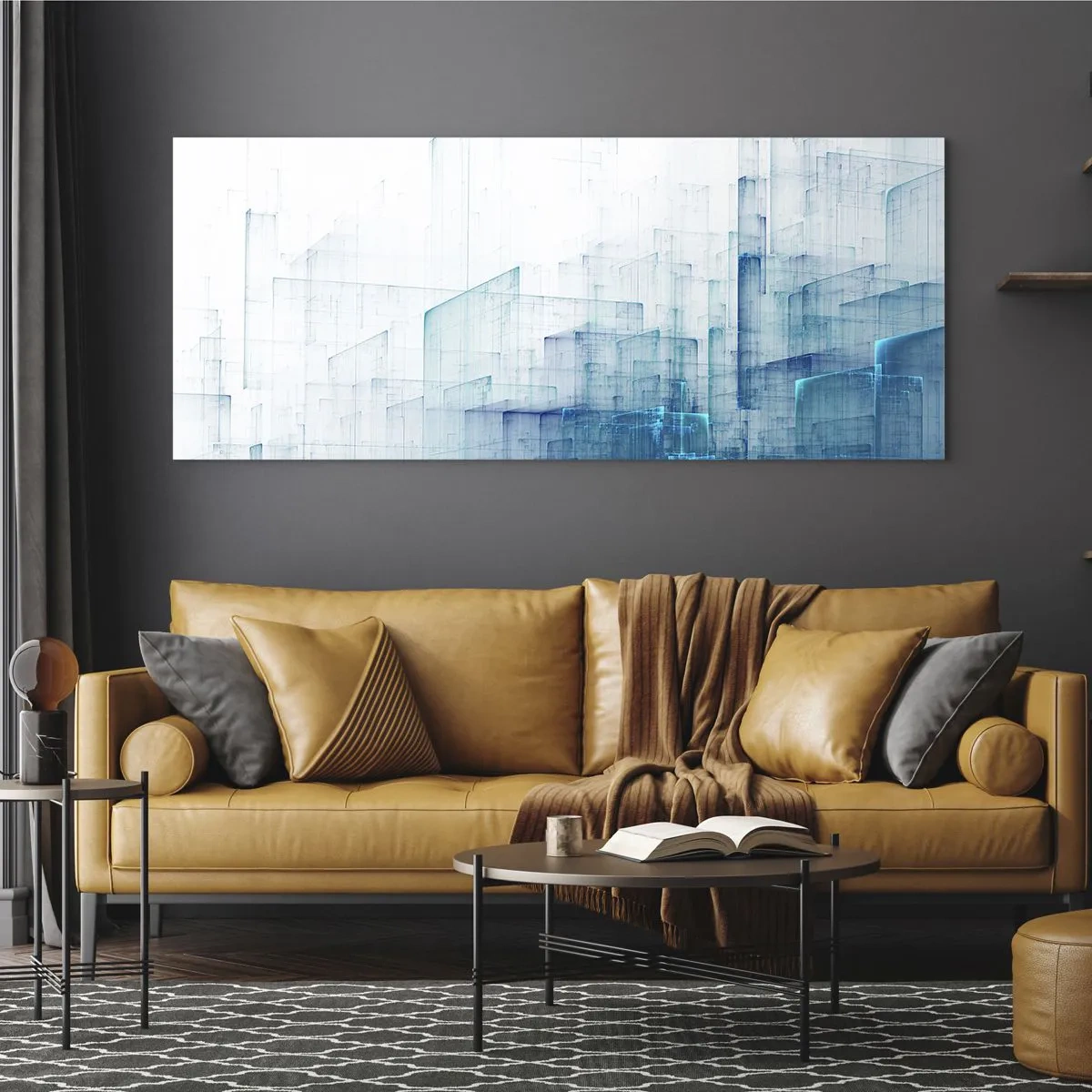 Cuadro sobre vidrio - Impresiones sobre Vidrio - Cómo se hizo el espacio - 100x40 cm