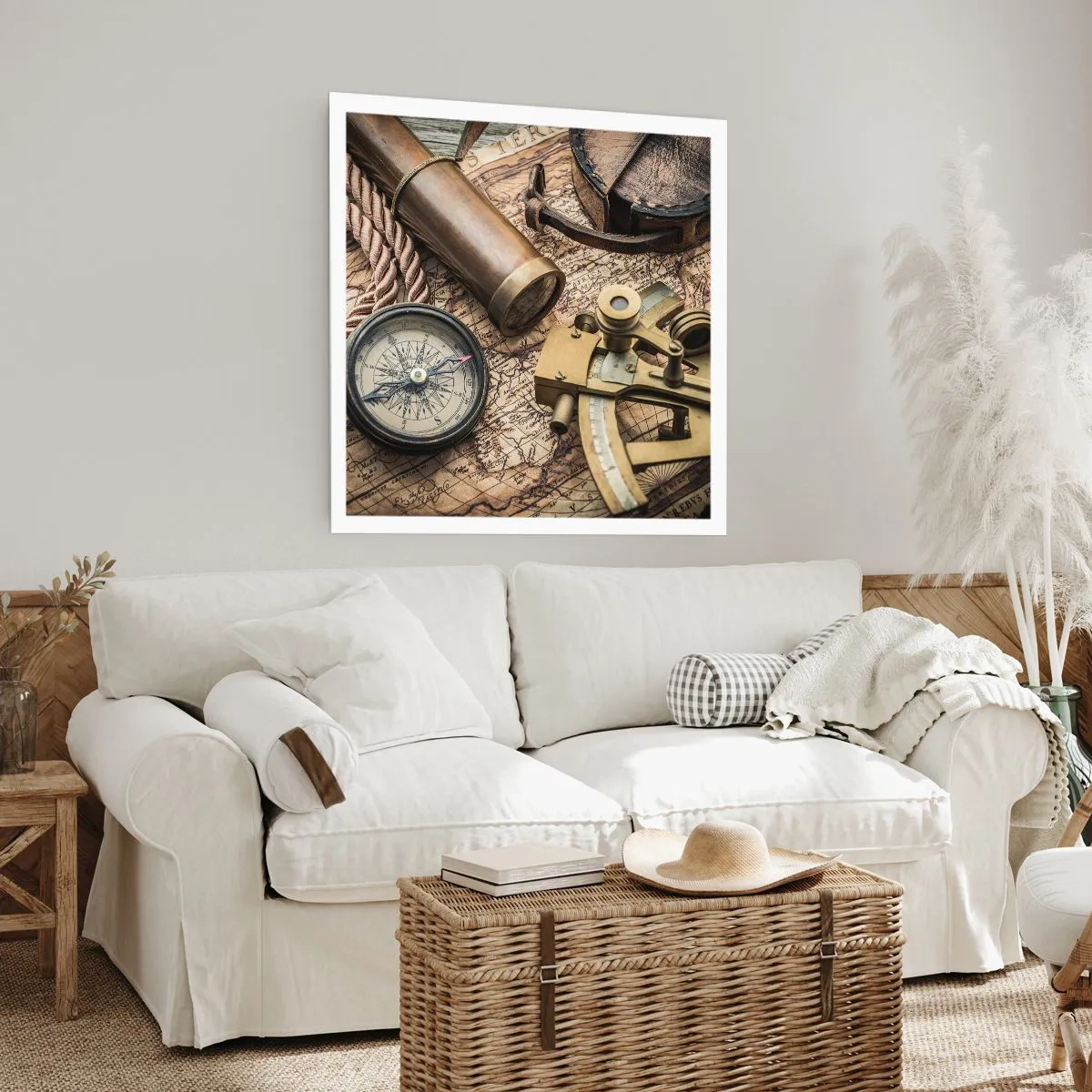 Póster - Establecer un rumbo - 50x50 cm