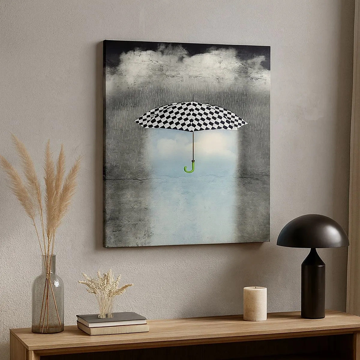 Cuadro sobre lienzo - Impresión de Imagen - Y sin embargo, es posible - 30x30 cm