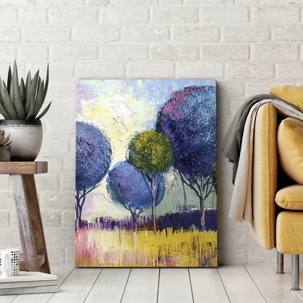 Cuadro sobre lienzo - Impresión de Imagen - Una esfera: la forma de un ideal - 45x80 cm