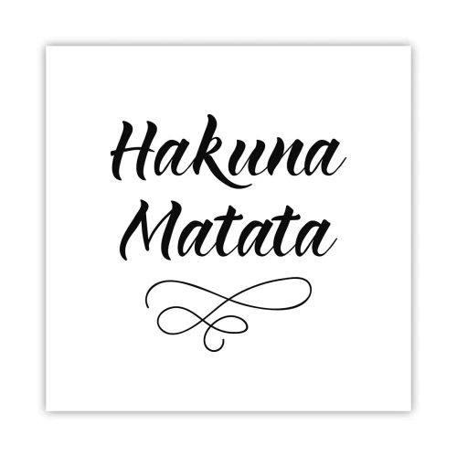 Póster - El mejor consejo - 40x40 cm