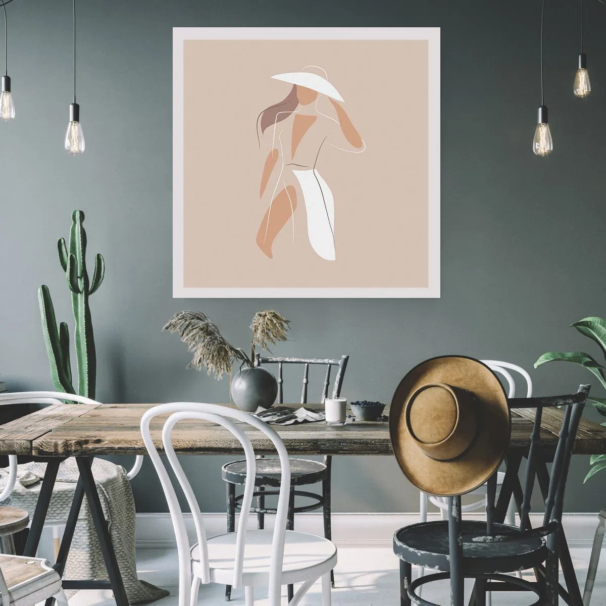 Póster - La moda es alegría - 50x50 cm