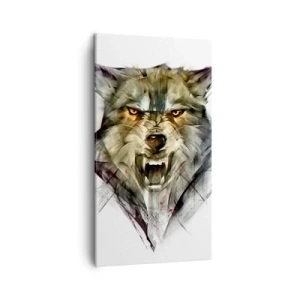 Cuadro sobre lienzo - Impresión de Imagen - ¡No te muevas! - 45x80 cm