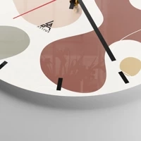 Esfera sin numeración, con rayas