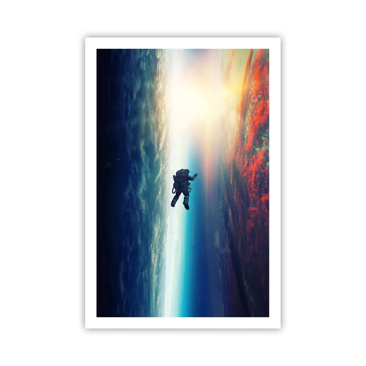 Póster - Enfrentarse al universo - 61x91 cm