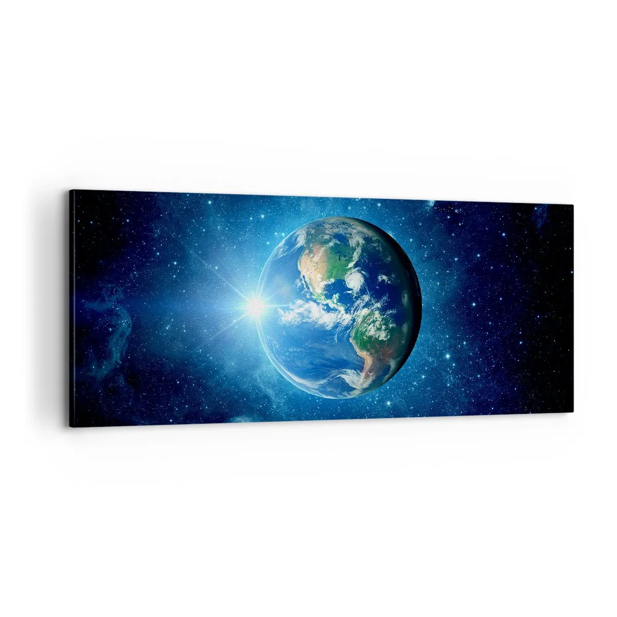 Cuadro sobre lienzo - Impresión de Imagen - Estamos en el cielo - 100x40 cm