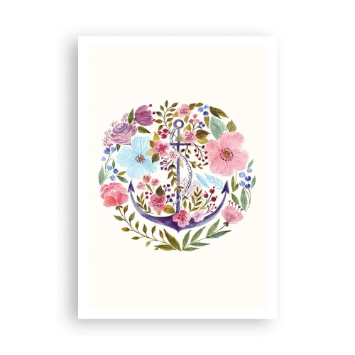 Póster - El sueño reparador de un marinero - 70x100 cm