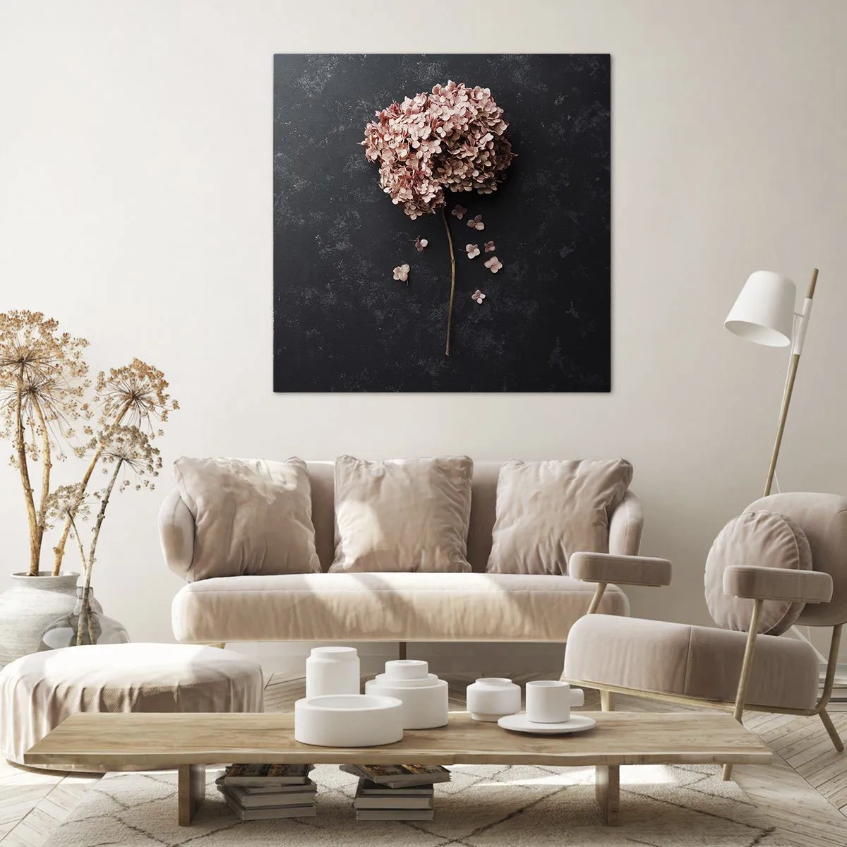 Cuadro sobre lienzo - Impresión de Imagen - Un signo verdaderamente romántico - 70x70 cm