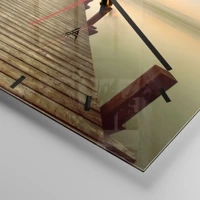 Esfera sin numeración, con rayas