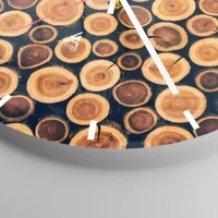 Esfera sin numeración, con rayas