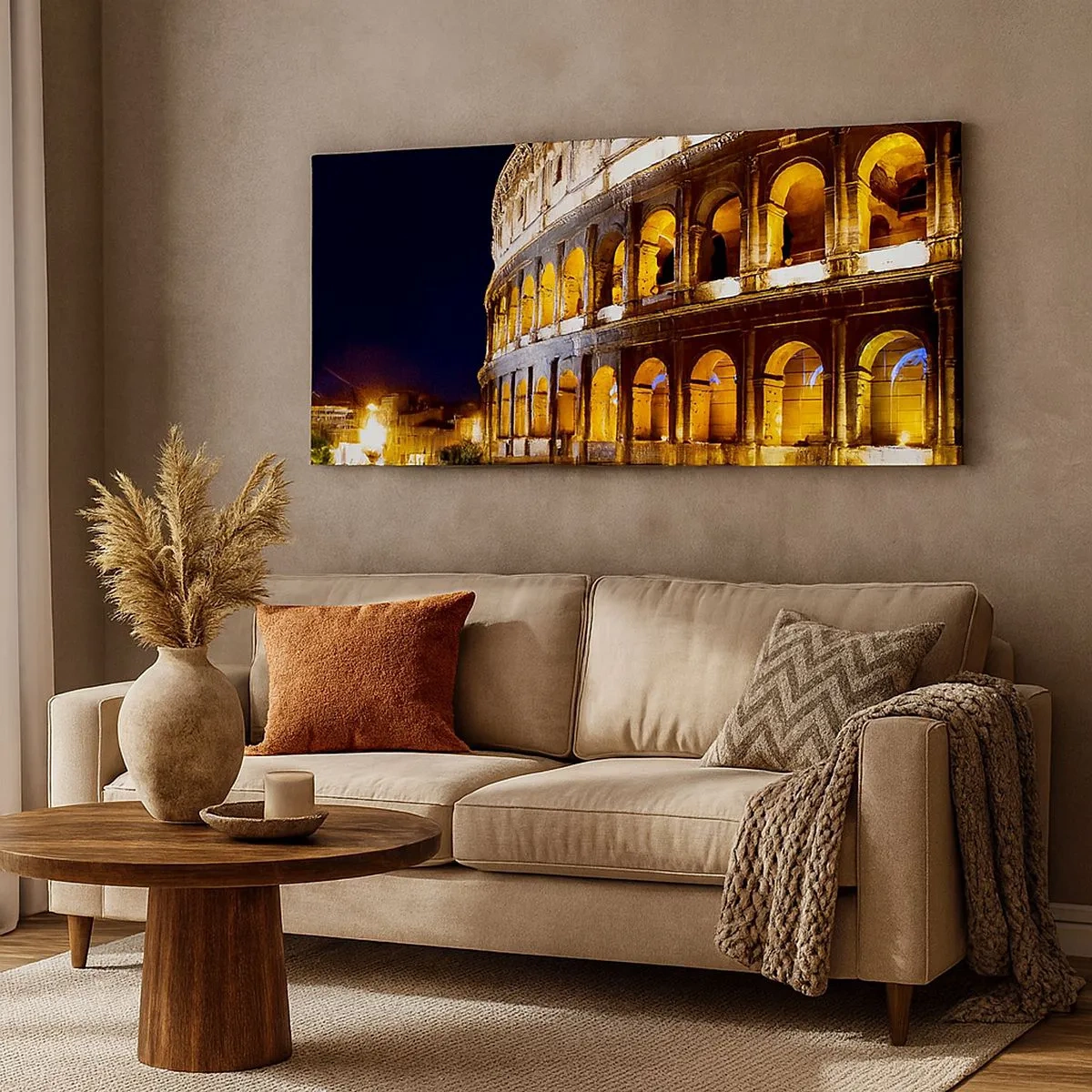 Cuadro sobre lienzo - Impresión de Imagen - Los juegos están a punto de comenzar - 100x40 cm