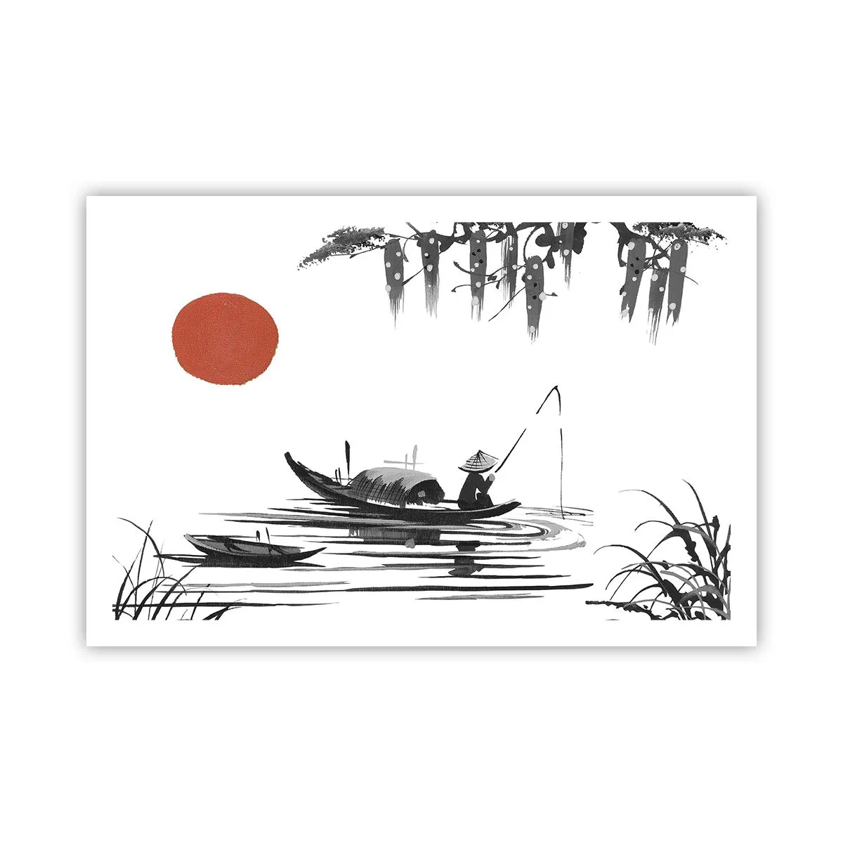 Póster - Una tarde asiática - 91x61 cm