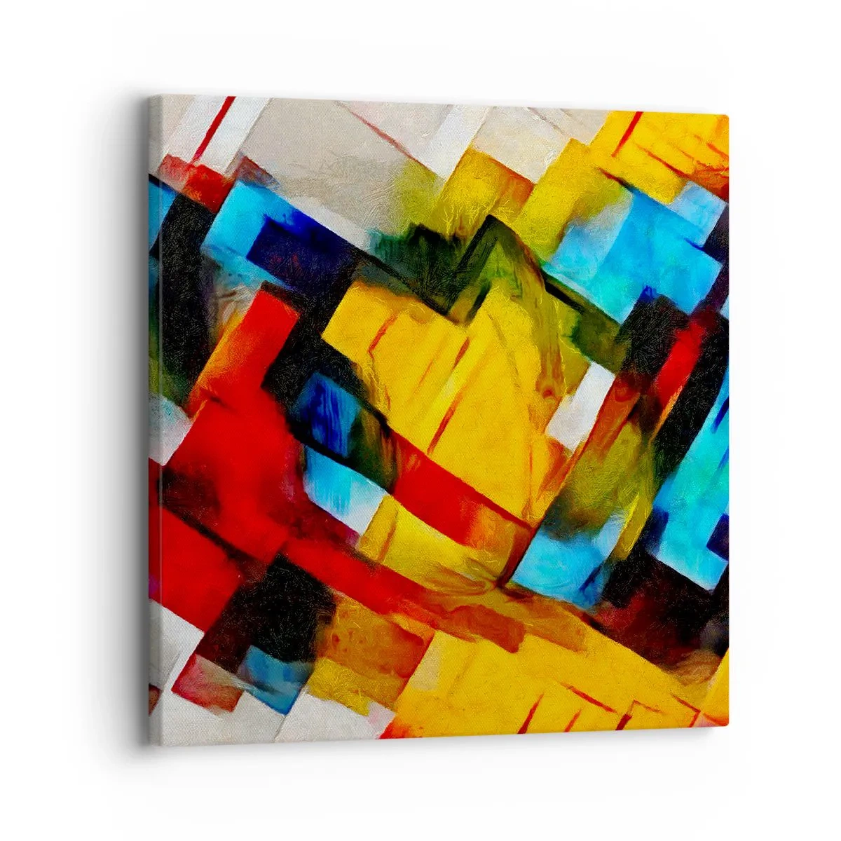 Cuadro sobre lienzo - Impresión de Imagen - Un popurrí multicolor - 30x30 cm