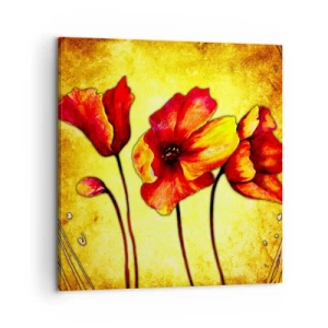 Cuadro sobre lienzo - Impresión de Imagen - En decoración Art Nouveau - 60x60 cm