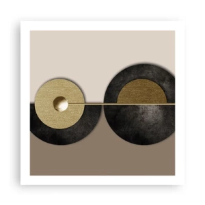 Póster - Variaciones en torno a un círculo - 60x60 cm