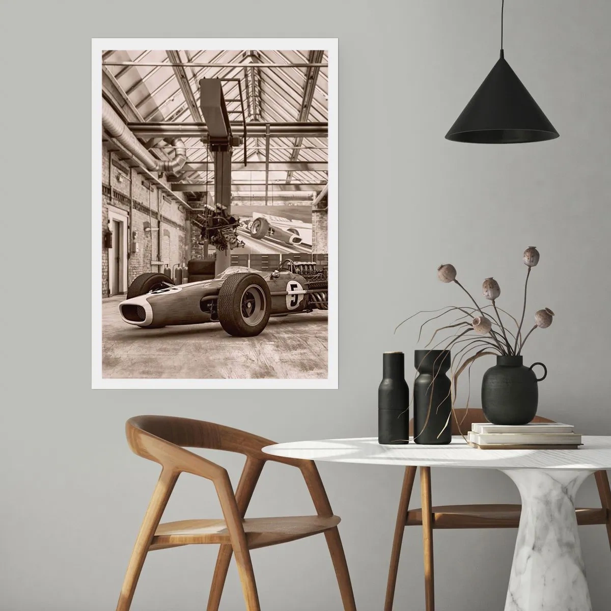 Póster - El descanso del vencedor - 30x40 cm