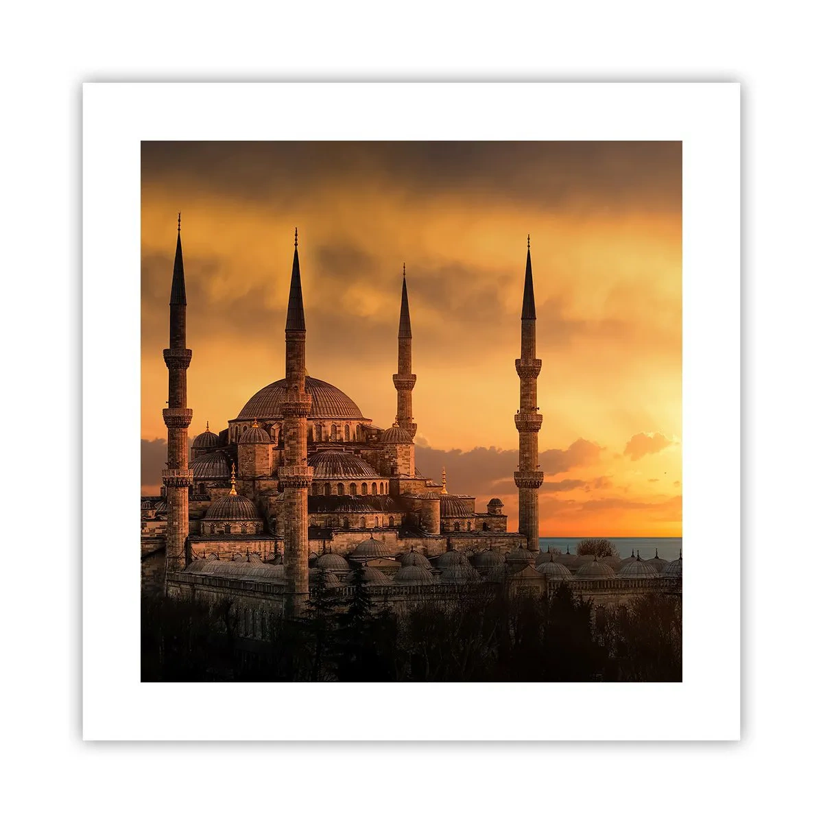 Póster - Dios es grande - 40x40 cm