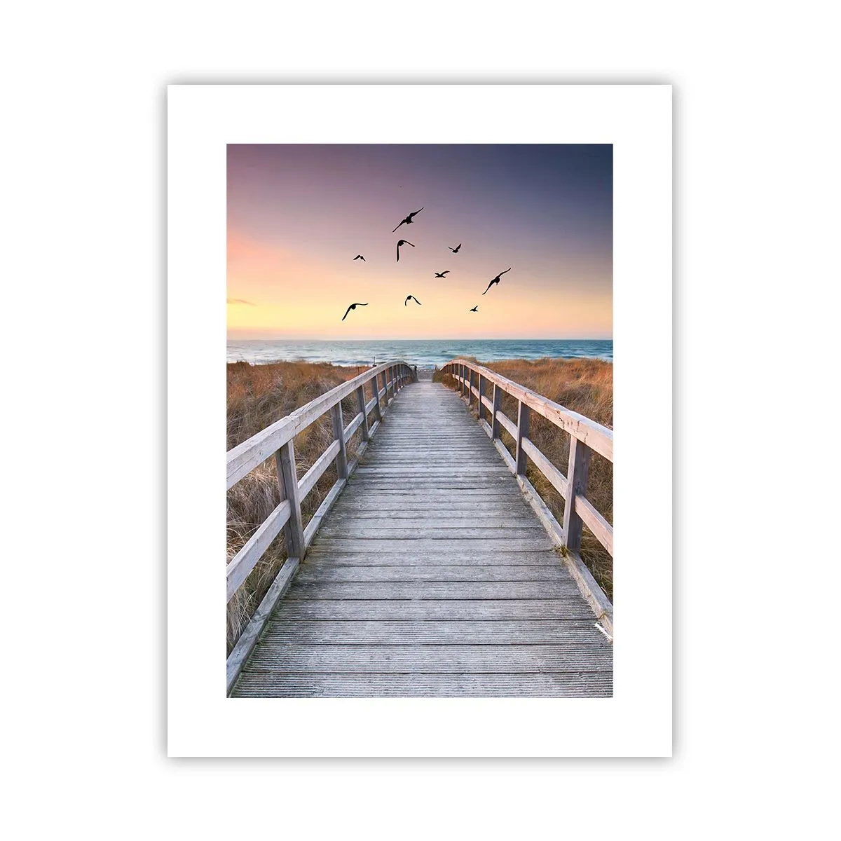 Póster - Camino a lo desconocido - 30x40 cm