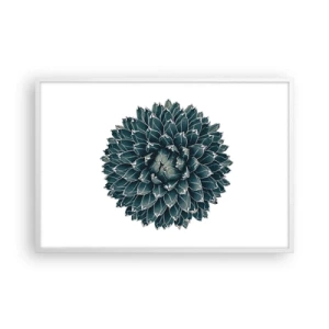 Póster en marco blanco - Estrella del desierto - 91x61 cm
