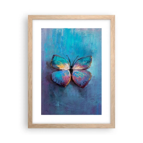 Póster en marco roble claro - En todo su esplendor - 30x40 cm